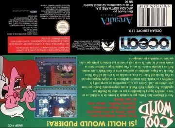 Cool World (Spain) box cover back